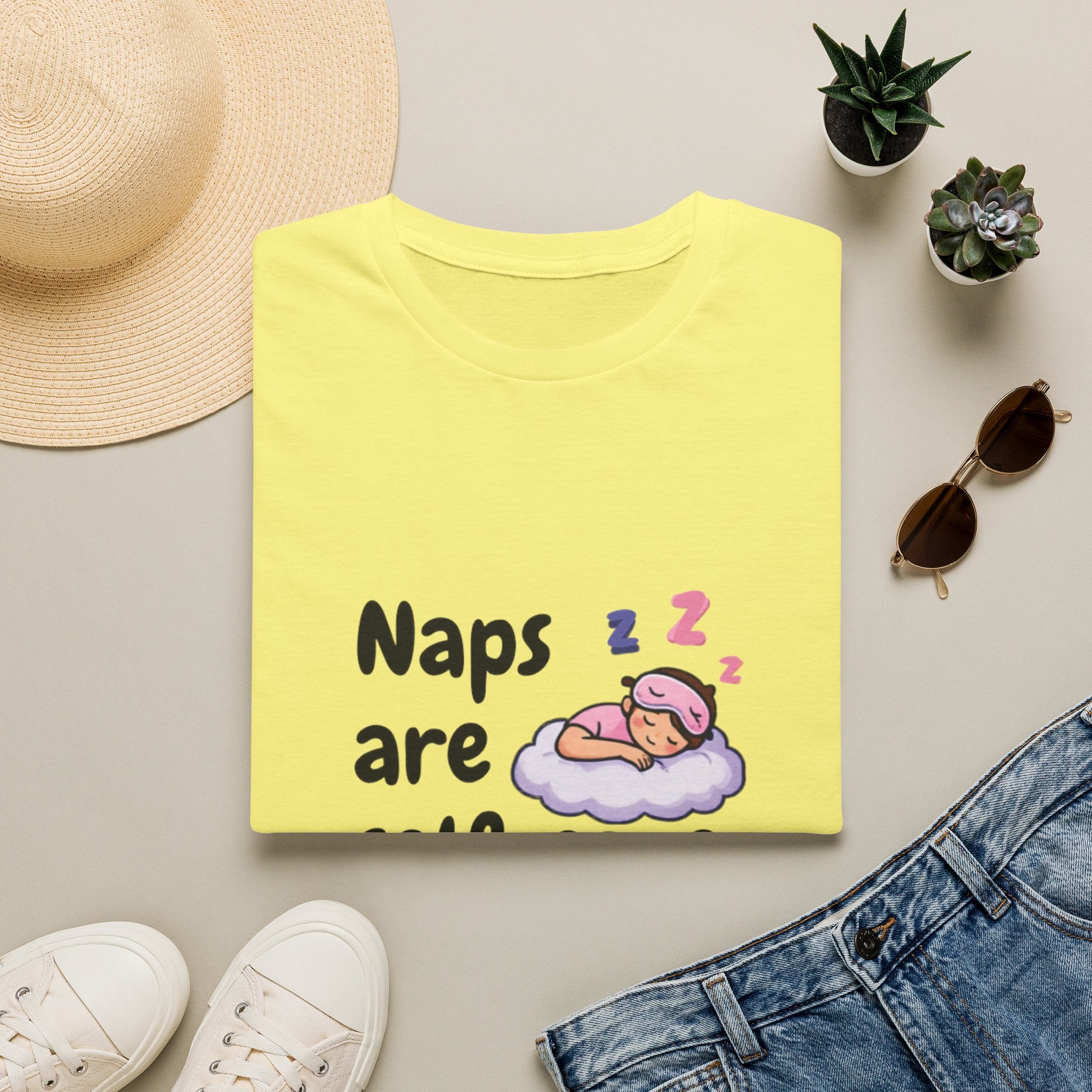 Naps Are Self Care Fight Me TShirt Cute Sleeping Cloud Tee