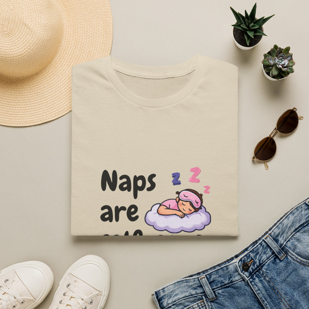 Naps Are Self Care Fight Me TShirt Cute Sleeping Cloud Tee