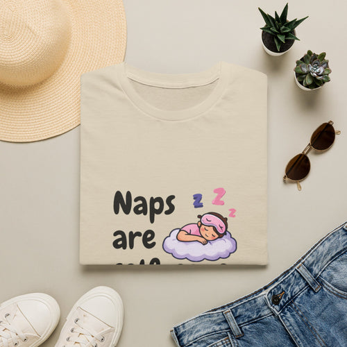 Naps Are Self Care Fight Me TShirt Cute Sleeping Cloud Tee