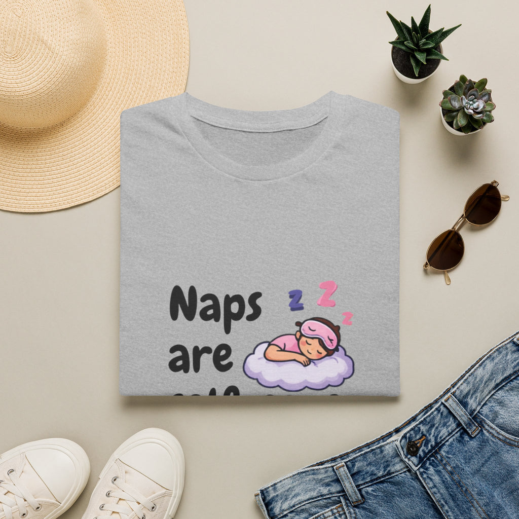 Naps Are Self Care Fight Me TShirt Cute Sleeping Cloud Tee