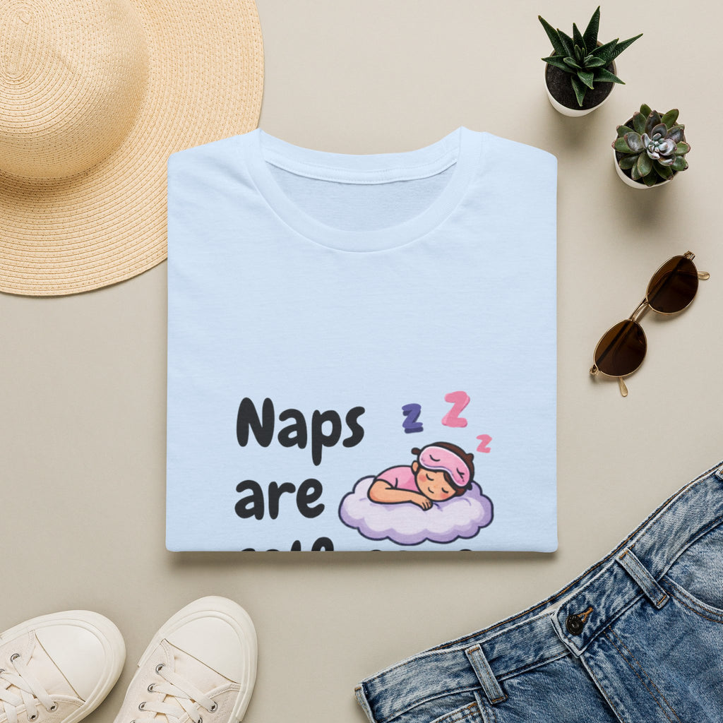 Naps Are Self Care Fight Me TShirt Cute Sleeping Cloud Tee