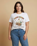 Boundary Department T-Shirt — 'Request Under Review' Cute Office Duck Graphic Tee