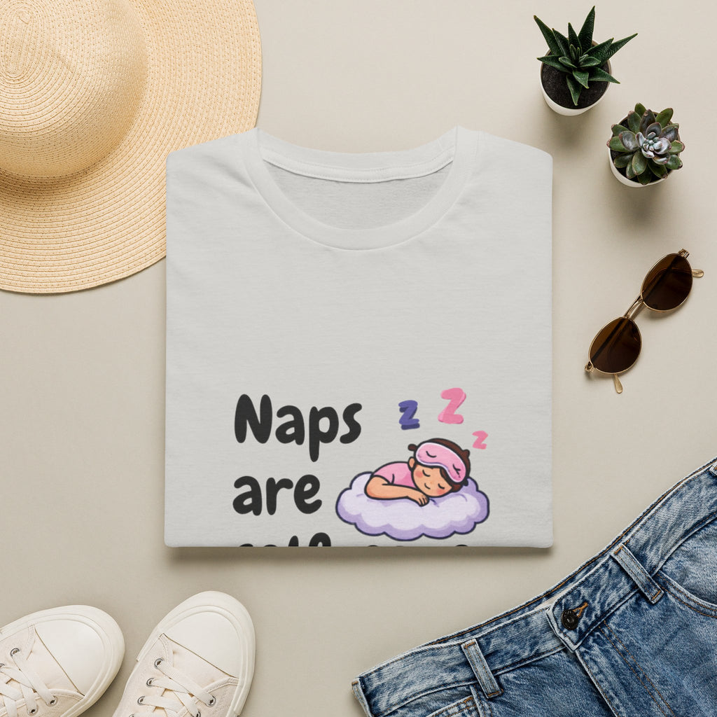 Naps Are Self Care Fight Me TShirt Cute Sleeping Cloud Tee