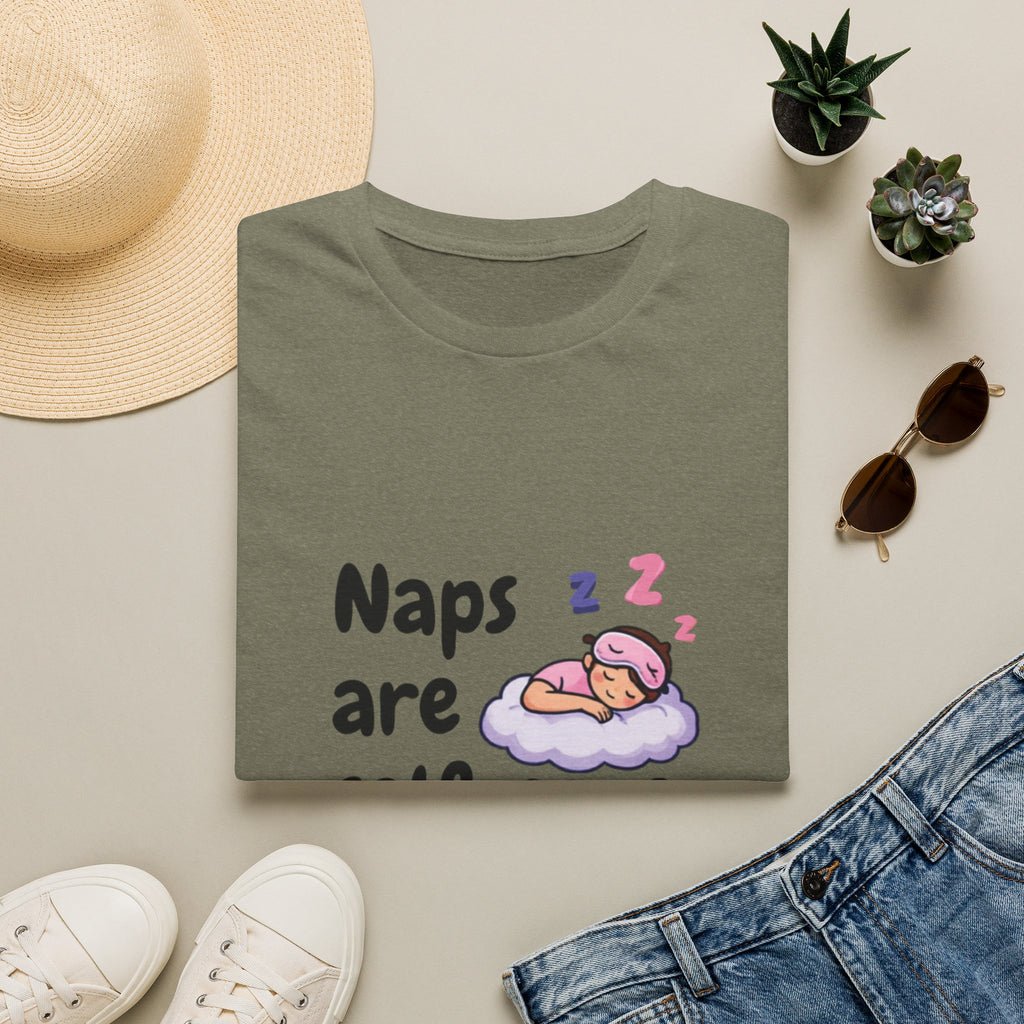 Naps Are Self Care Fight Me TShirt Cute Sleeping Cloud Tee