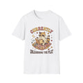 Cute Raccoon Reading Graphic Tee| Currently Unlearning the Plot